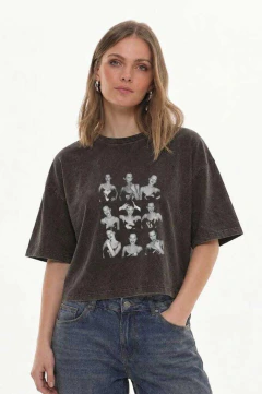Remera box nevada estampada - comprar online