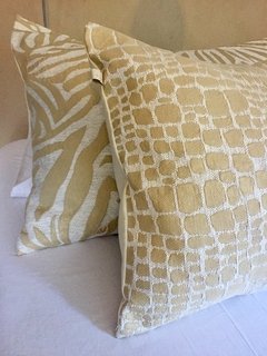 Funda Almohadón 45x45 Linea Gold Opción 4 Cocodrilo