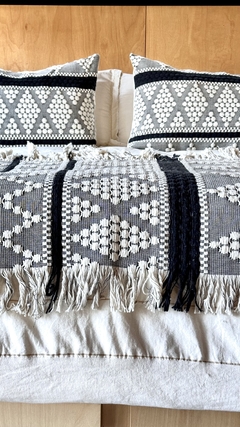 Pie de Cama King 70x220 Malu Grafito