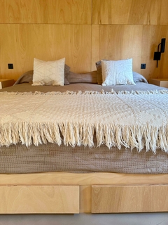 Pie de Cama King 70x220 Malu Crudo en internet