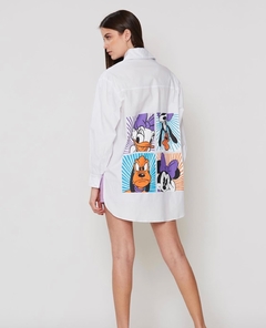 Camisa Chocoleite Branca Disney