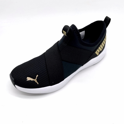 Tênis Puma Prowl Slip-On Preto Dourado