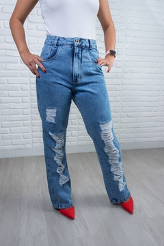 Calça Jeans Morena Bella Wide Leg Vilma - Loja Online DoMeuJeito - calçados, roupas e acessórios para o seu look 