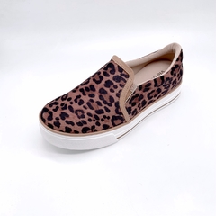 Slip Via Marte Animal Print Mascavo