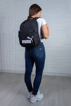 Mochila Puma Phase Backpack Preta - comprar online