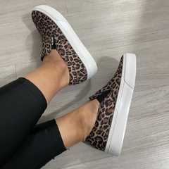 Slip Quiz Animal Print Pluma - comprar online
