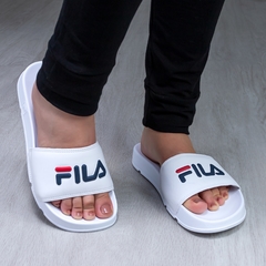 Slide Fila Drifter Basic Branco - comprar online