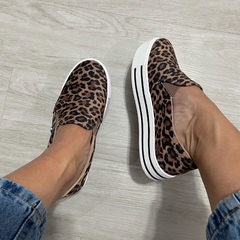 Slip Animal Print Bistrô - Loja Online DoMeuJeito - calçados, roupas e acessórios para o seu look 