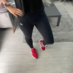 Calça New Balance Legging Logo Prata