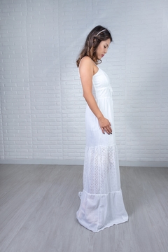 Vestido Pura Emoção Laise Branco - comprar online