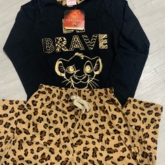 Pijama Evanilda Rei Leão Infantil - comprar online