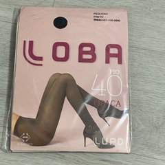 Meia Calça Lupo Loba Fio 40 Opaca Preta - comprar online