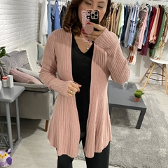 Cardigan Benê Modal Canelado - comprar online