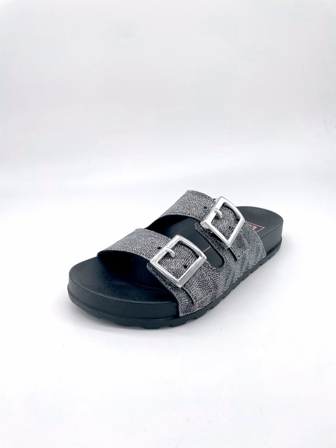 Birken Moleca Lurex Grafite