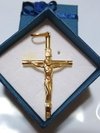 Crucifixo De Ouro 4 Cm 18k Com Certificado