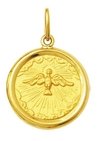 Medalha Divino Espirito Santo 2gr Ouro 18k