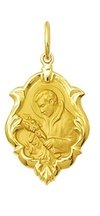 Medalha São Luiz Ouro 18k 2,5 Cm Grande