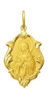 Medalha Santa Gorete Ouro 18k 1,5cm Com Certificado