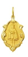 Medalha Jesus De Pirapora Ouro 18k 1,5cm Com Certificado