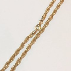 Corrente De Ouro 18k Feminino Cordão Baiano 45cm 6,4gr