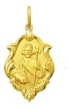 Medalha São Judas Tadeu Em Ouro 18k 0,8 Gr Com Certificado