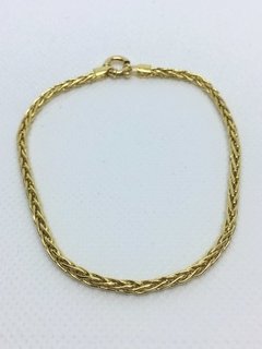 Pulseira De Ouro 18k Feminina Palmeira 3mm 4gr - comprar online