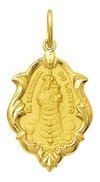 Medalha Nossa Senhora Do Loreto Ouro 18k 1,5cm Certificado