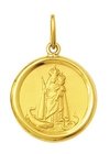 Medalha 2,6cm Nossa Senhora Da Penha Ouro 18k Pingente