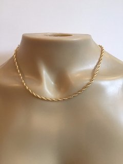 Corrente De Ouro 18k Feminino Cordão Baiano 45cm 6,4gr - comprar online