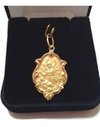 Medalha Anjo Da Guarda Em Ouro 18k 2,5 Cm Com Certificado - comprar online