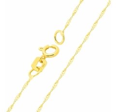 Corrente Cordão Singapura Ouro 18k 60cm Feminino Masculino