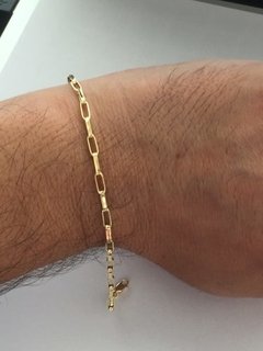 Pulseira De Ouro 18k Masculino 3mm - comprar online