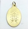 Medalha Nossa Senhora Das Graças Ouro 18k Grande Pingente Ns Graças Católico Nsa Graças Medalha Milagrosa - comprar online