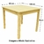 Imagen de Combo Mesa 100x80 + 4 Sillas Hindu Rectas en Pino