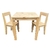 Combo Mesa 80x80 + 2 Sillas Retro Vintage - comprar online