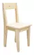 Imagen de Mesa 80x80 + 4 Sillas Madera Retro Pino Vintagne