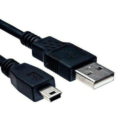 Cabo V3 Usb Mini B Ps3 Psp Mp3 Mp4 filmadora Camera 3 metros - comprar online