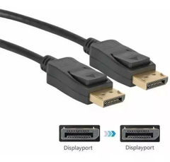 Cabo Displayport Para Displayport 1.80 Metros na internet