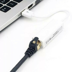 Cabo Conversor Adaptador Usb X Rj45 Fêmea rede Computador - loja online