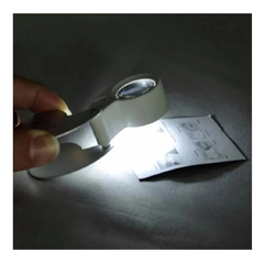 Conta-fios - Mini Lupa 40x 25mm Com Led + Caixa Protetora na internet