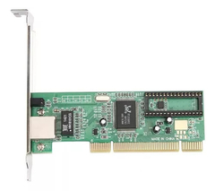 Placa Rede Pci Gigabit 10/100/1000 Mbps Ethernet Realtek