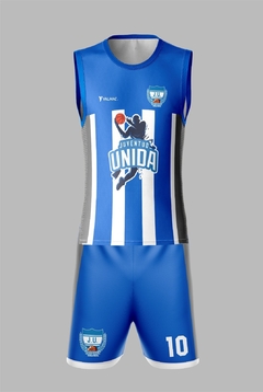 conjunto musculosa con short basquet