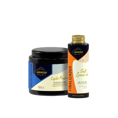 Kit Botox Capilar Light Progress 500g e Soft Leave-in 250mL Sense Brasil - comprar online