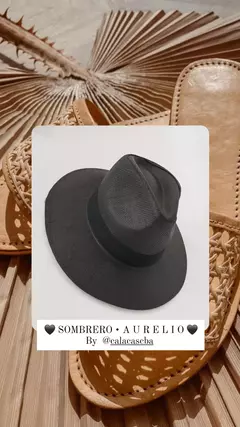 Sombrero • AURELIO • NEGRO