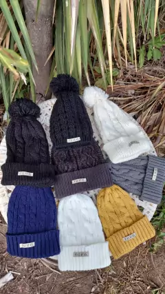 Gorrito de lana - AZUL -