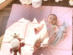 MANTA JUGUETERO OSOS ROSAS INDIOS - Mapi bebe