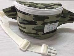 RIÑONERA CAMUFLADA VERDE CLARO