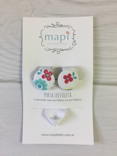 PORTA SERVILLETA FLORES