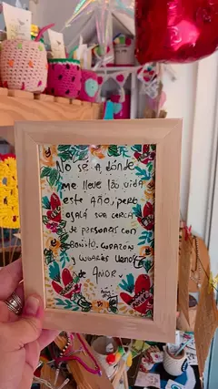 CUADRITO MEDIANO. LLENOS DE AMOR - comprar online