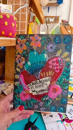Imagen de CUADERNO ARTESANAL A5. NEGRO